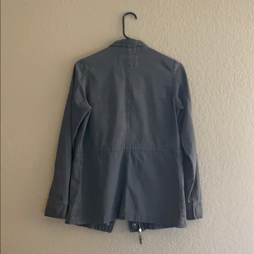 Gray Army Jacket - Picture 3 of 3